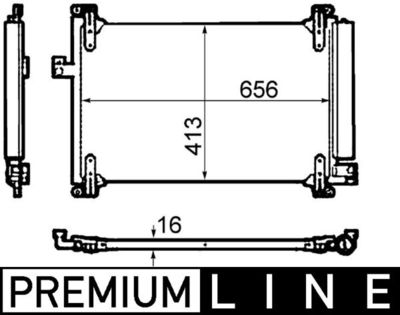 MAHLE AC 504 000P