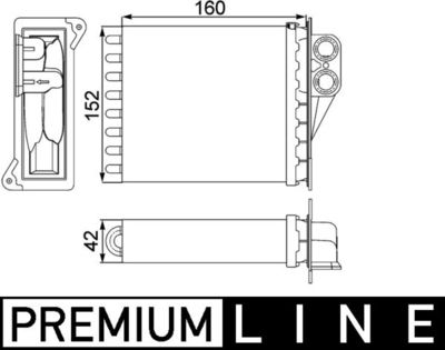 MAHLE AH 168 000P