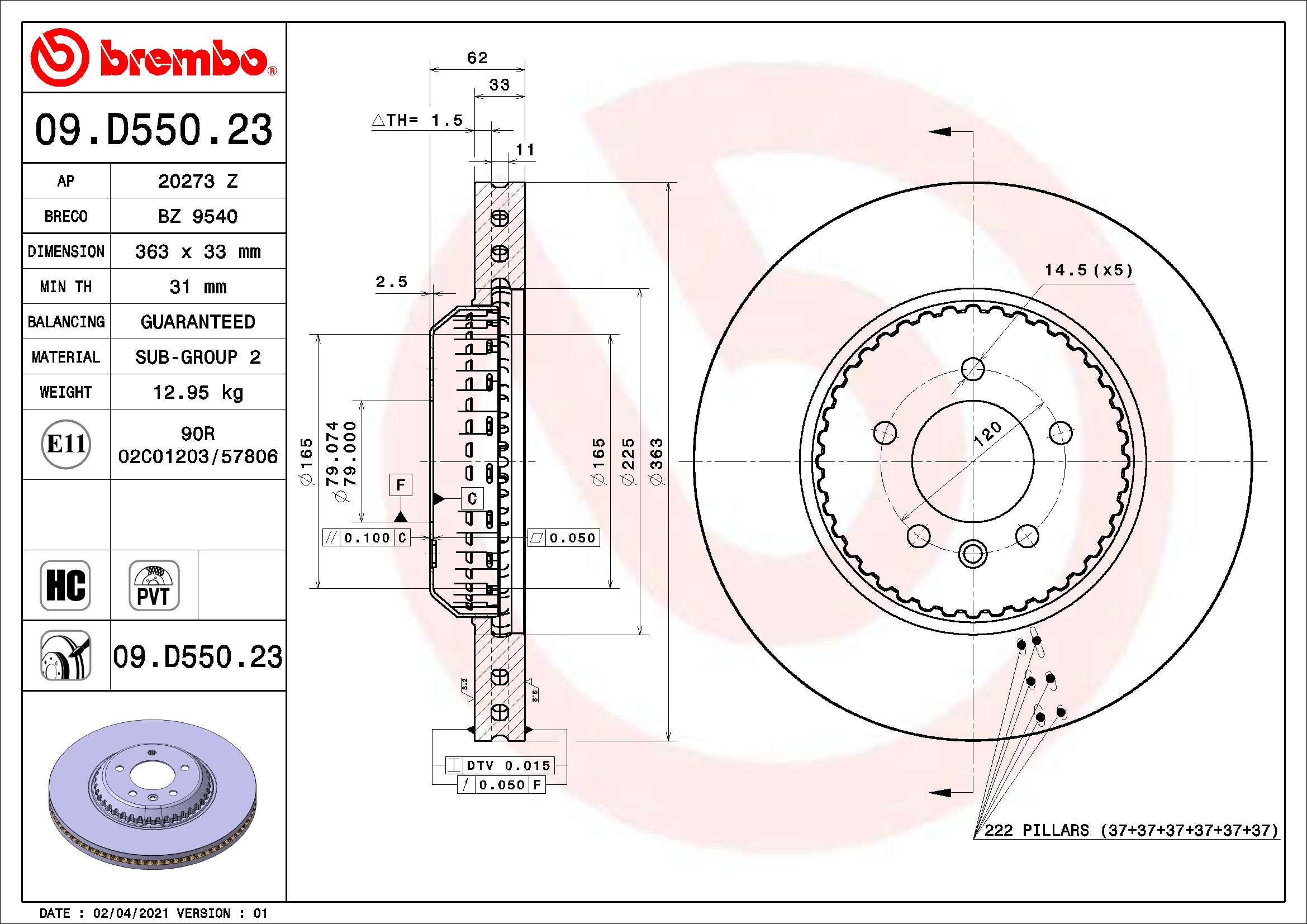 BRECO BZ 9540