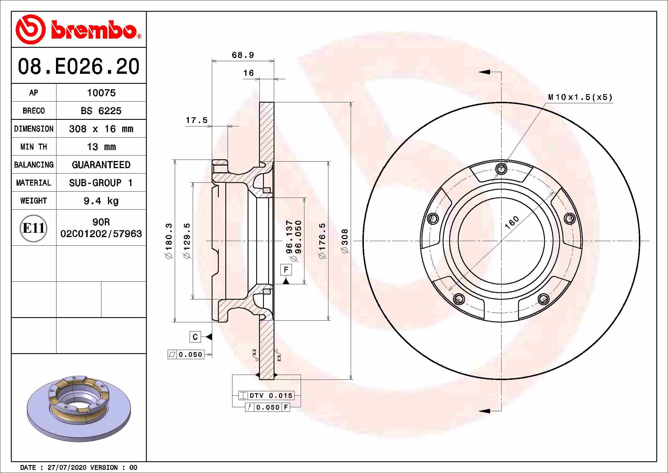 BRECO BS 6225