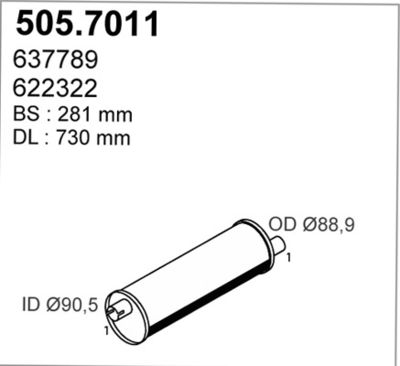 ASSO 505.7011 ASSO 505.7011