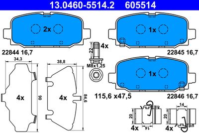 ATE 13.0460-5514.2 ATE 13.0460-5514.2