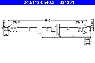 ATE 24.5113-0540.3