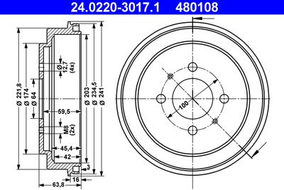 ATE 24.0220-3017.1