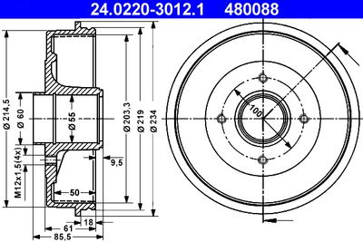 ATE 24.0220-3012.1