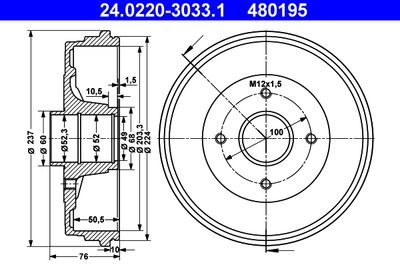 ATE 24.0220-3033.1