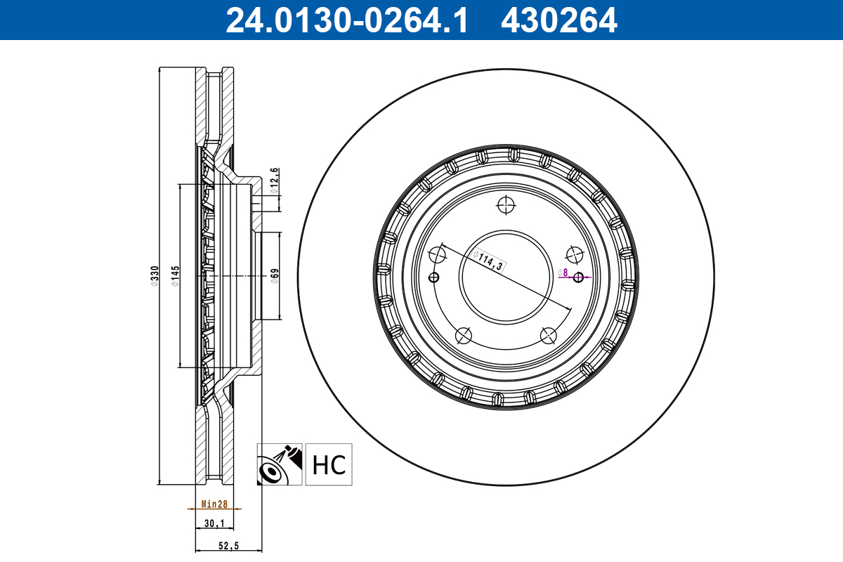 ATE 24.0130-0264.1 ATE 24.0130-0264.1
