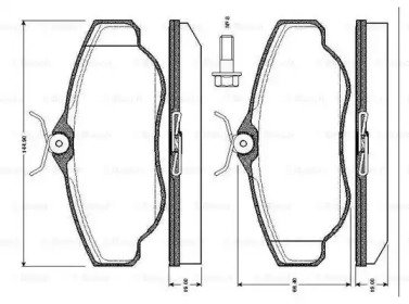 BOSCH 0 986 TB2 274