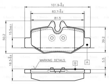 BOSCH 0 986 TB2 883