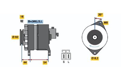 BOSCH 0 986 042 241