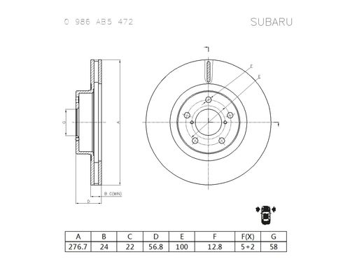 BOSCH 0 986 AB5 472