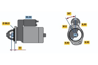 BOSCH 0 986 015 411 BOSCH 0 986 015 411