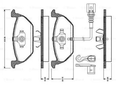 BOSCH 0 986 TB2 756