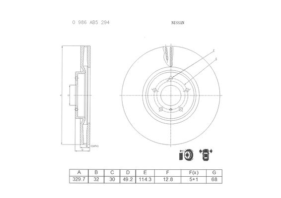 BOSCH 0 986 AB5 294