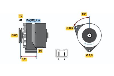 BOSCH 0 986 031 831 BOSCH 0 986 031 831