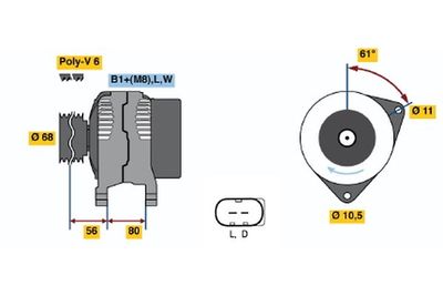 BOSCH 0 124 510 001