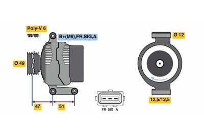 BOSCH 0 986 080 750