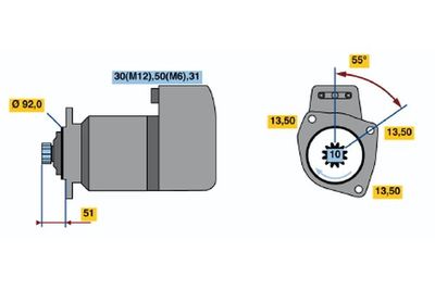 BOSCH 0 001 417 076