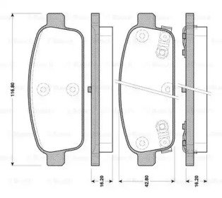 BOSCH 0 986 TB3 105