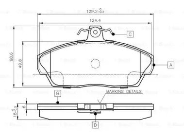 BOSCH 0 986 TB2 189