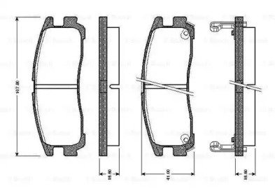 BOSCH 0 986 TB2 615