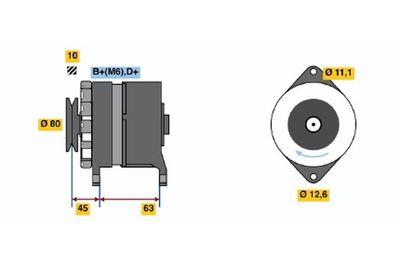 BOSCH 0 986 030 980