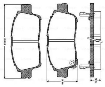 BOSCH 0 986 TB2 791