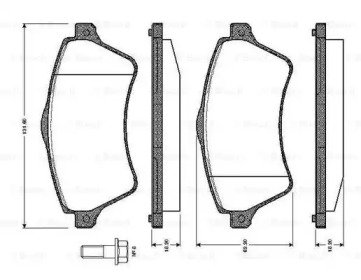 BOSCH 0 986 TB2 396