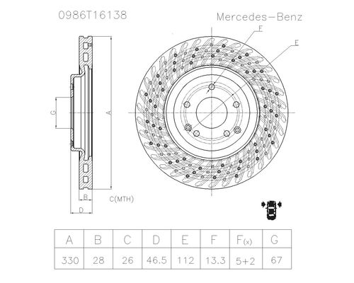 BOSCH 0 986 AB6 138