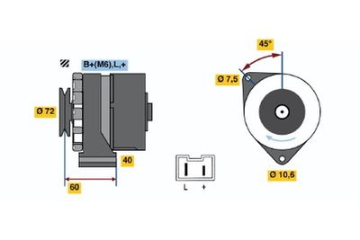 BOSCH 0 986 032 061 BOSCH 0 986 032 061