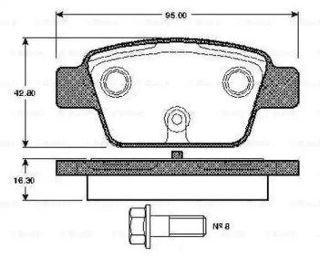 BOSCH 0 986 TB2 837