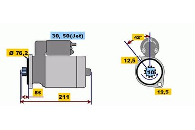 BOSCH 0 001 121 008