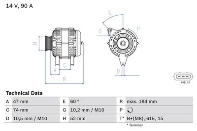 BOSCH 0 986 041 190