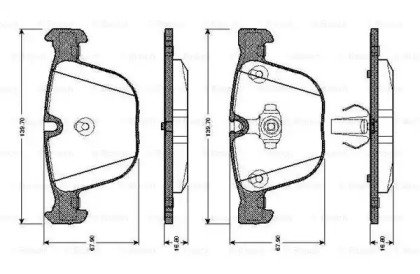 BOSCH 0 986 TB2 422