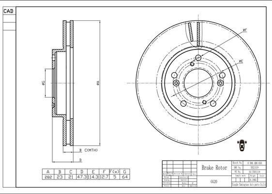 BOSCH 0 986 AB6 650