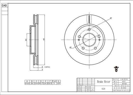 BOSCH 0 986 AB5 661