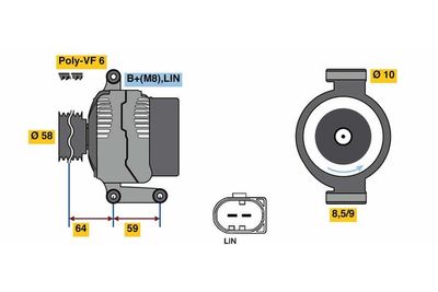 BOSCH 0 125 711 045