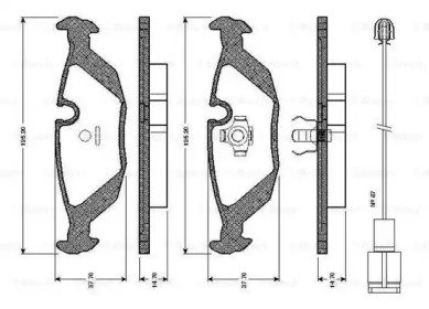 BOSCH 0 986 TB2 531