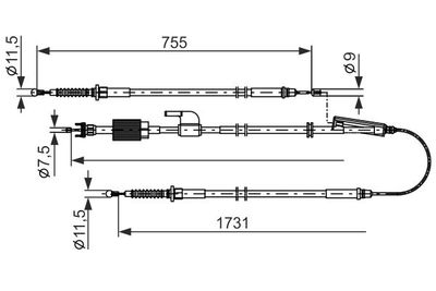 BOSCH 1 987 482 804