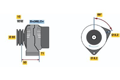 BOSCH 0 123 500 005