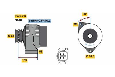 BOSCH 0 986 080 240