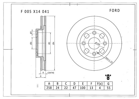 BOSCH F 005 X14 041