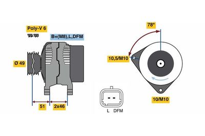 BOSCH 0 986 081 020