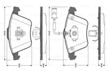 BOSCH 0 986 TB3 080