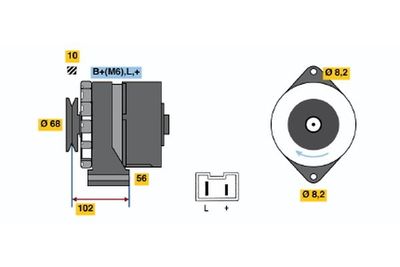 BOSCH 0 986 033 990 BOSCH 0 986 033 990