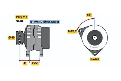 BOSCH 0 986 044 631