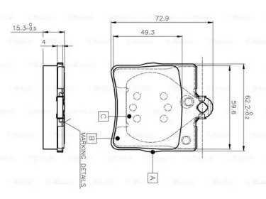 BOSCH 0 986 TB2 334