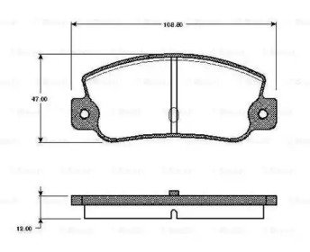 BOSCH 0 986 TB2 481