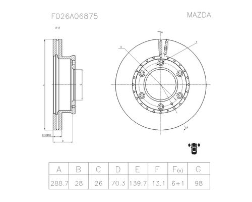 BOSCH F 026 A06 875