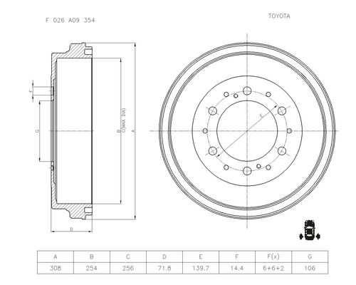 BOSCH F 026 A09 354